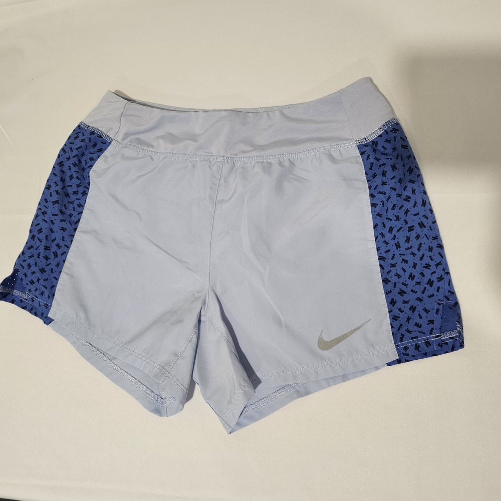 Nike Women's Dry-Fit Light Blue Running Shorts